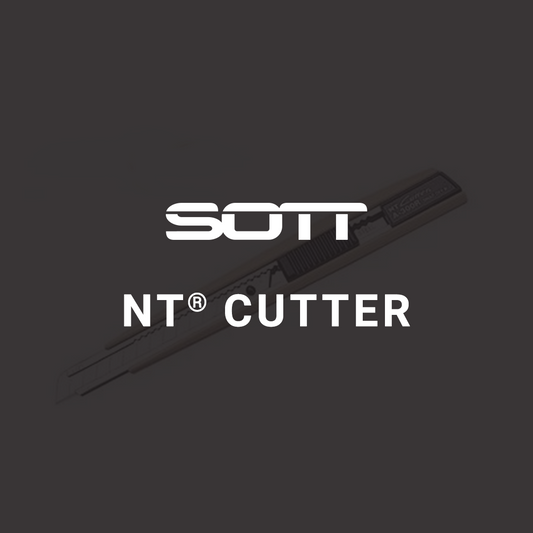 SOTT® NT® Cutter Knife A300RP Plastic Grip - 9mm