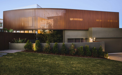 Modern house with a Archi-Line facade