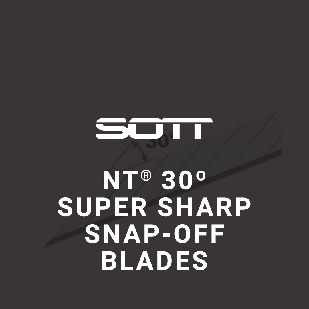 SOTT® NT® 9mm BD-100 30° Snap-Off Precision Blades - Super-Sharp (50 pack)