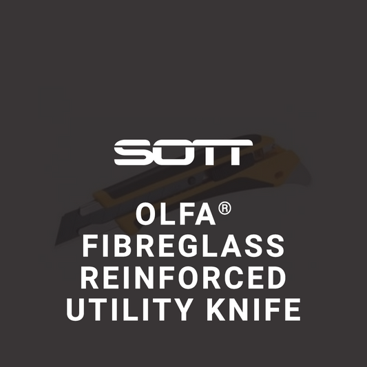 SOTT® OLFA® Fiberglass Reinforced Auto-Lock Utility Knife - 18mm