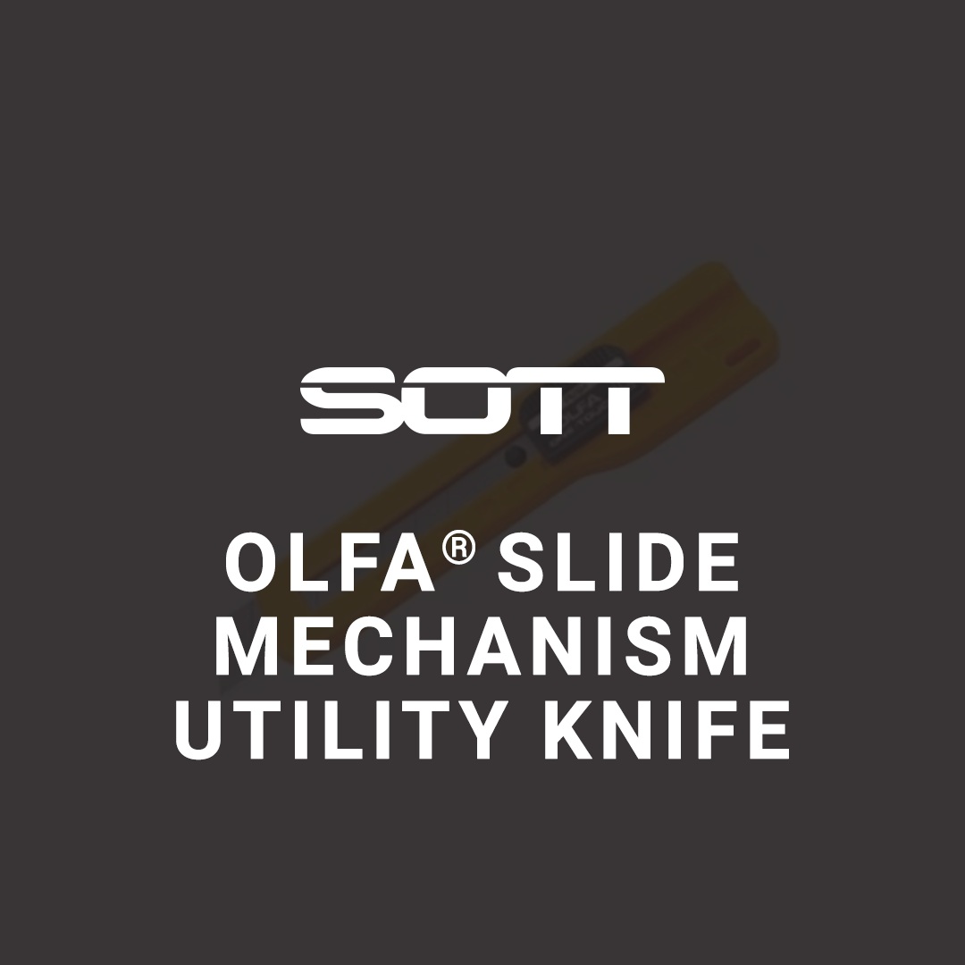 SOTT® OLFA® Slide Mechanism Utility Knife - 18mm