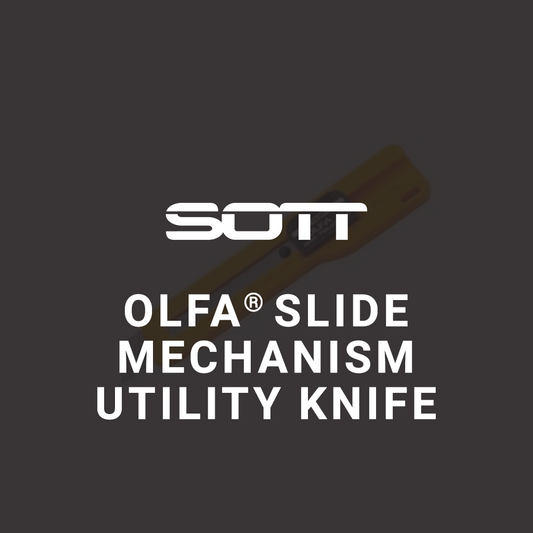 SOTT® OLFA® Slide Mechanism Utility Knife - 18mm